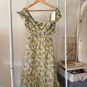 Maxi Dress with Side cutouts